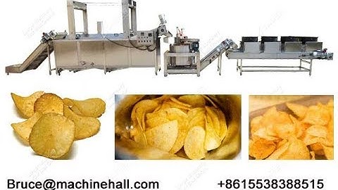 Potato | Cassava Chips Processing Line Price in India Snack Supplier