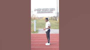 How to do A-skip Drill Correctly #speeddrills  #drills