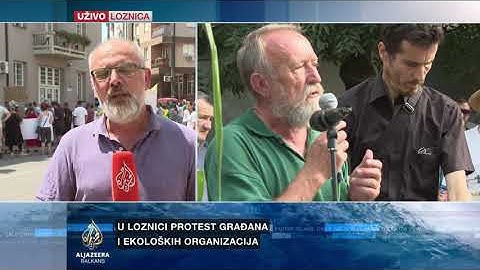 Protest građana i ekoloških organizacija protiv rudnika kompanije Rio Tinto