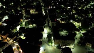 Night Timelapse by Dron in Sevlievo