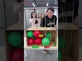 Pop the Balloon Challenge 🎈💥 Green Safe🟢Red OUT🔴| Fun Office Game Gone Crazy! #shorts #youtubeshorts
