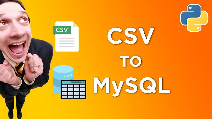Read data from CSV and insert into Database | Python Tutorial