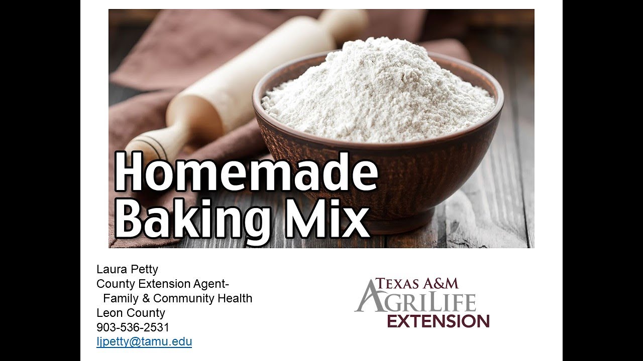 A Better Baking Mix YouTube