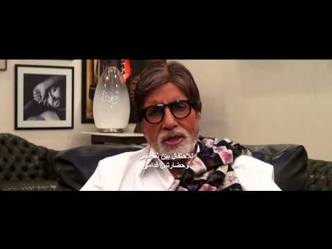 بالفيديو- أميتاب باتشان يوجه رسالة هامة إلى الشعب المصري