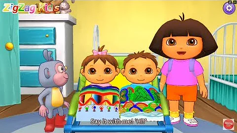 Dora Aventureira | Family! Dad, Mom, and Twin Brot...
