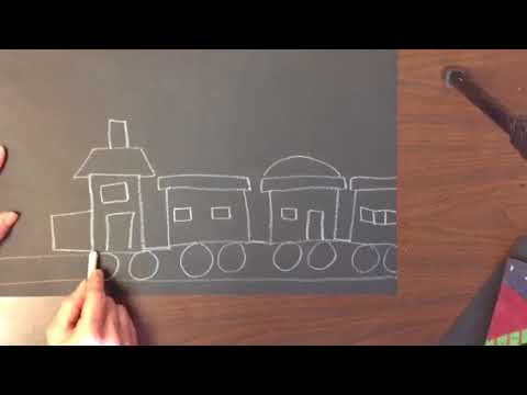 Drawing-Polar Express Train - YouTube