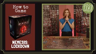 How to Play Nemesis: Lockdown the Board Game | How to Game with Becca Scott