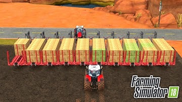 Bales Storage Maximum in Farming Simulator 18, FS18 | Timelapse #skullgaming