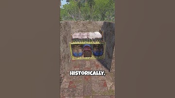 Bamboo Shelves Make for Some New Placements & Loot Rooms in Rust #rust #rustshorts #rusttips