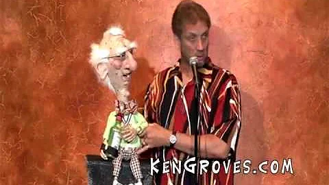 93 year old man gives comedian Ken Groves a run fo...