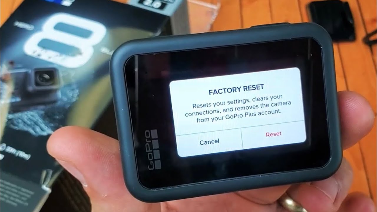GoPro Hero 8 Black How to Factory Reset & Reset Presets YouTube