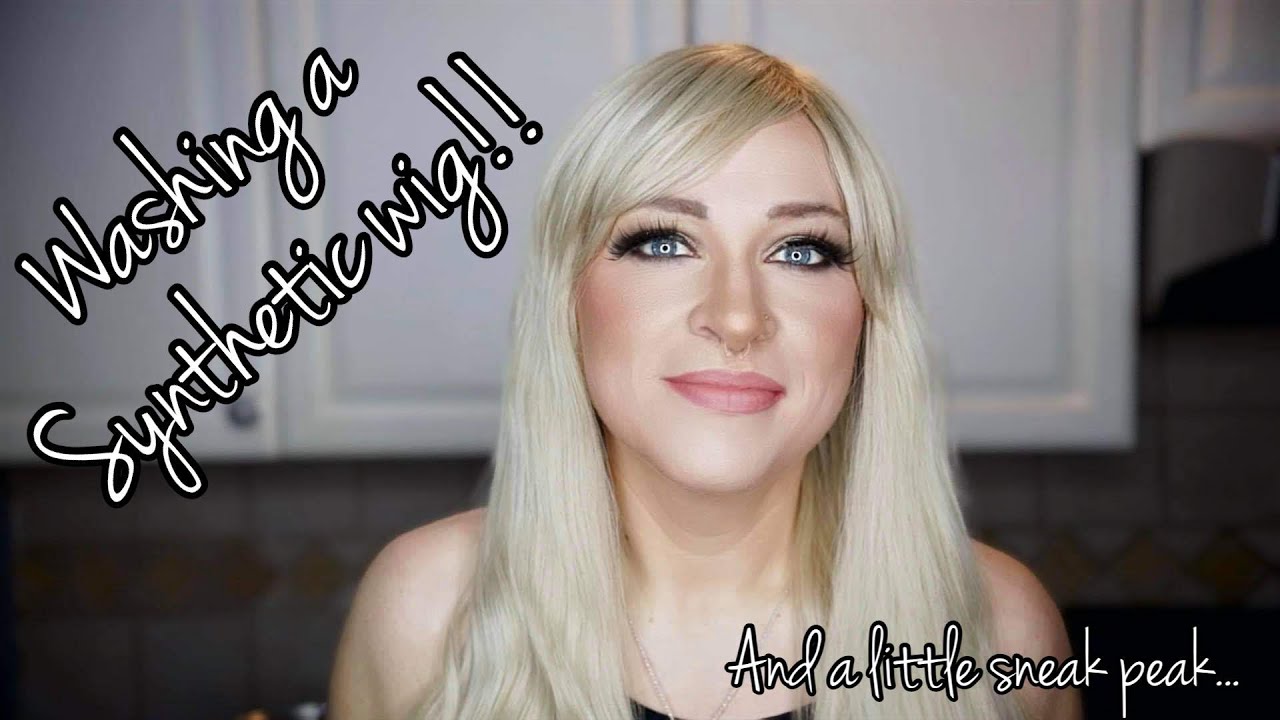 How To Wash A Synthetic Wig | Wig Wash | Wig Care For Beginners | How