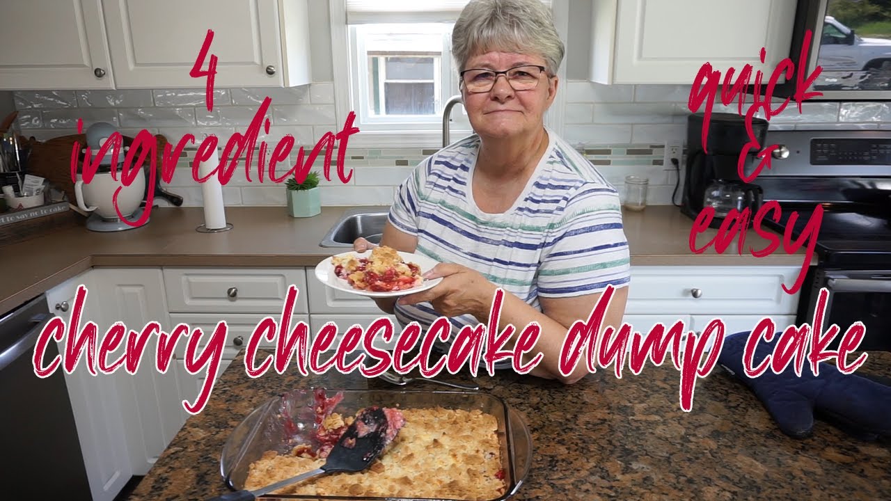 Cherry Cheesecake Dump Cake