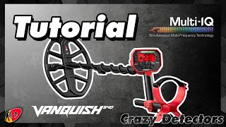 Minelab Vanquish 540 [Tutorial deutsch] Multifrequenz - Multi IQ – Einsteiger Metalldetektor