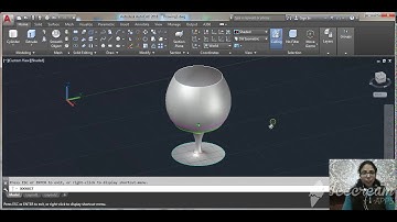 How to use Loft command in AutoCAD ! How to create Glass using the Command of Loft ! 3d AutoCAD