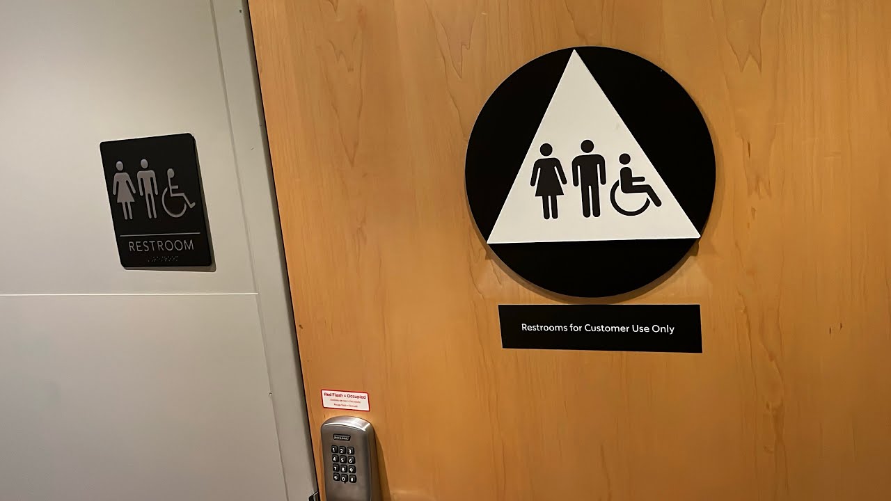 Starbucks Unisex Restrooms Full Shoot!