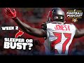 Top 10 Sleepers + Busts for Week 2 (2020 Fantasy Football)