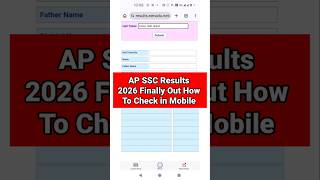 Ap Ssc Results 2026 Out How To Check Ap Ssc Results 2026 In Mobile Ap Ssc 10Th Result 2026 Link