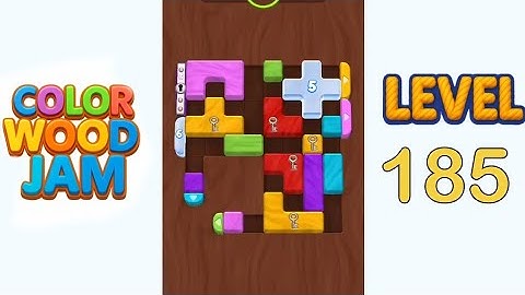 Color Wood Jam Level 185 Walkthrough Solution