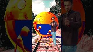 Alien Dance With Pacman Frog And Gun Firing Magic Fun Video