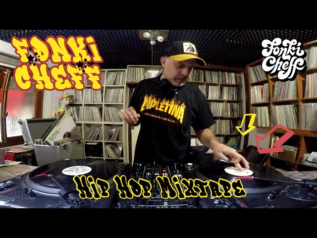 All Vinyl dj Set - Classic Hip Hop Mixtape - Fonki Cheff class=