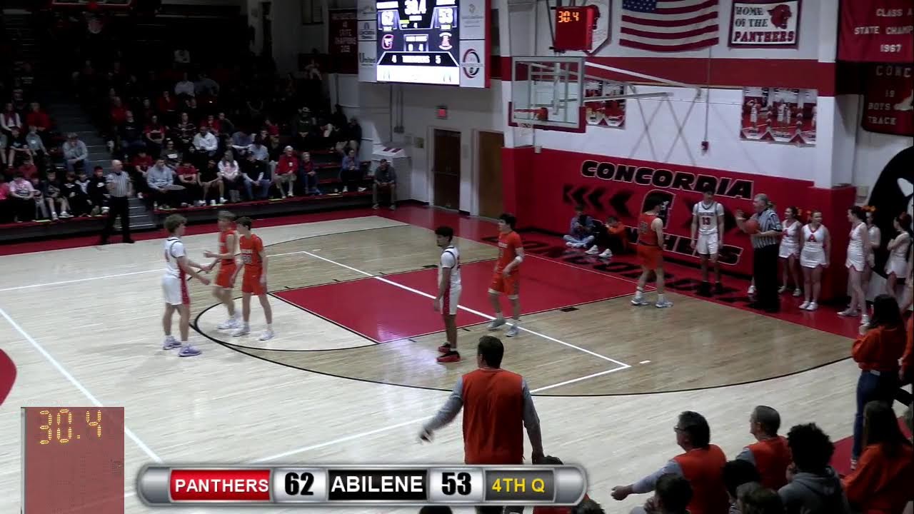 Concordia vs. Abilene SUBSTATE BOYS BB 3/4/26