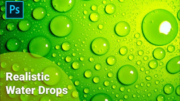 Photoshop Tutorial: How to Make Water Drops