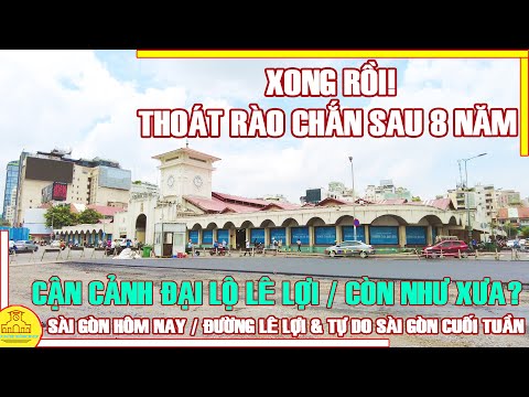 Video XONG RỒI! CẬN CẢNH ĐẠI LỘ LÊ LỢI THOÁT RÀO CHẮN SAU 8... - youtube
