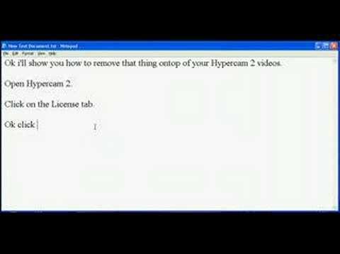Hypercam2 license hack