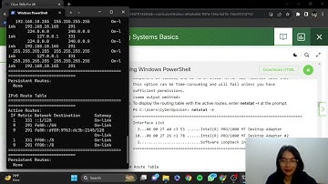 1.3.11 Lab - Using Windows PowerShell