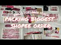 studio vlog ep. 20: packing biggest shopee order ASMR
