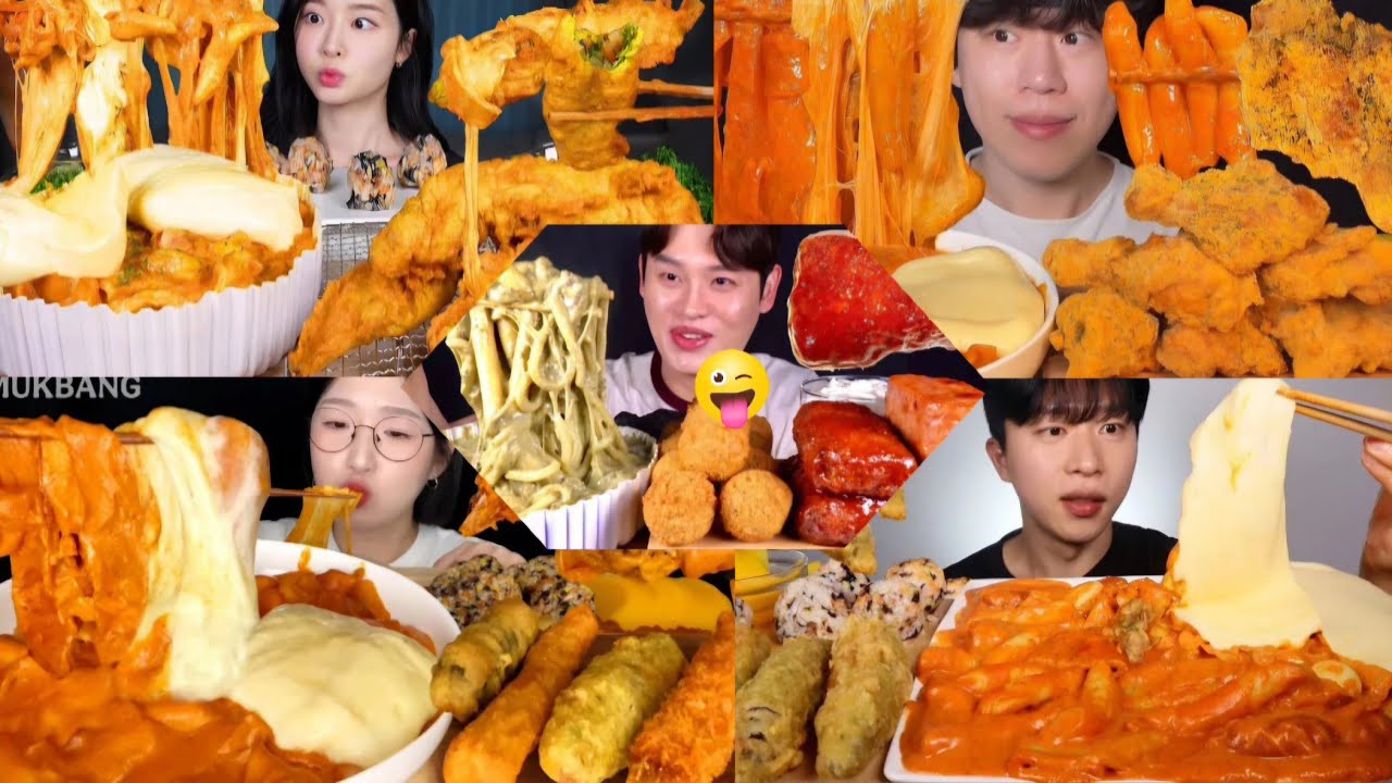  3X SPEED EATING CURRY TTEOKBOKKI MUKBANG COMPILATION SATISFYING KOREAN RECIPE