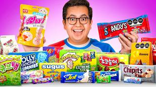 PONIENDO A PRUEBA NUESTROS DULCES CONTRA EL RESTO DEL MUNDO 🌎