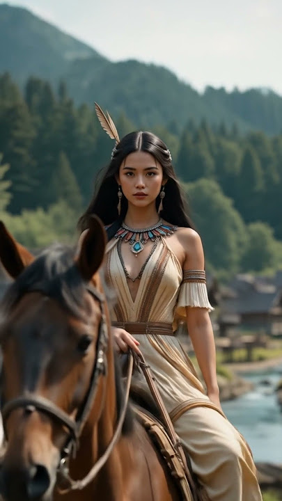 Pocahontas, The Native Girl from the Powhatan Tribe #RealHistory #historyshorts