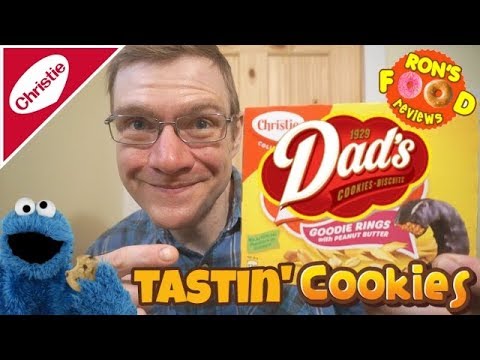 DAD'S GOODIE RINGS PEANUT BUTTER!! COOKIE TASTE AND REVIEW!!