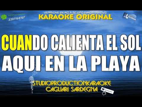 Los Marcellos Ferial Cuando calienta el Sol KARAOKE+CORI - YouTube