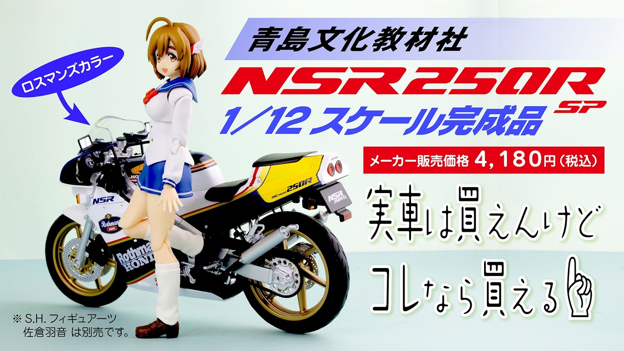 NSR乗りなら、コレ☝️買うっきゃないっしょ〜❓ 】青島文化教材