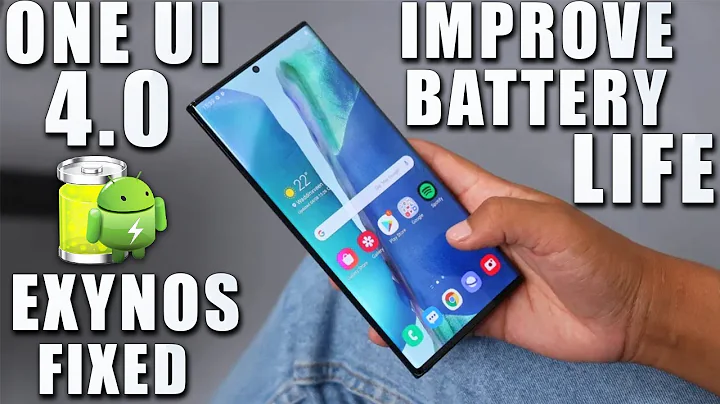 BOOST Battery Life on Samsung Phones - Fix EXYNOS Drain Issue | ONE UI 4.0/4.1 - (S22/S21/Note20/10)