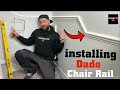 How to install dadochair rail to hall stair landing  easy step by step guide