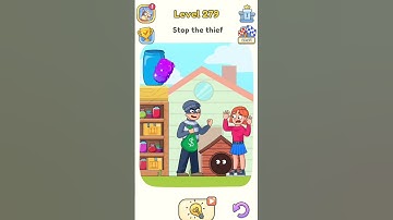 #shorts Stop the thief  #dop5 ( Delete one part) level=279 ‎⁨@simple_gaming_100k⁩ 