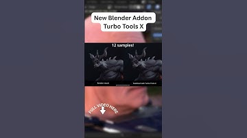 Turbo Tools X for Blender 5 – Render Faster Without Losing Detail!