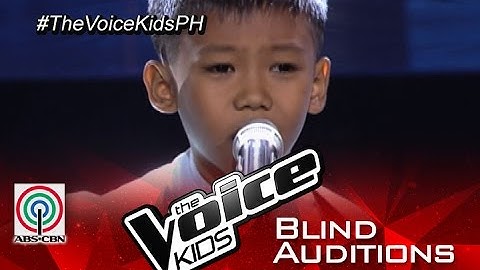 The Voice Kids Philippines 2015 Blind Audition: "No Good In Goodbye" by Rock