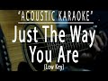 Just the way you are - Bruno Mars (Acoustic karaoke)