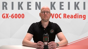 Riken Keiki GX 6000 VOC Start Up