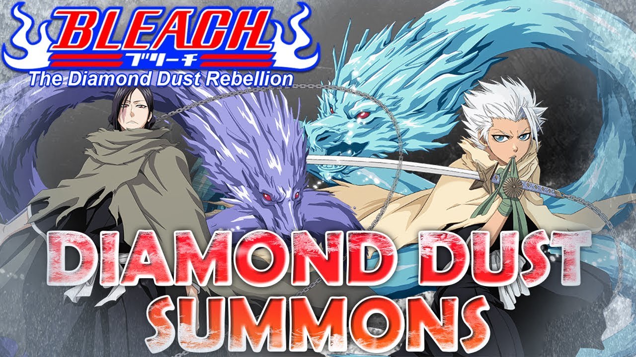Bleach Brave Souls Diamond Dust Rebellion Summon! - YouTube