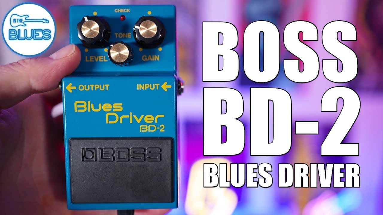 A Blues Guitarist and the BOSS BD-2 Blues Driver Pedal