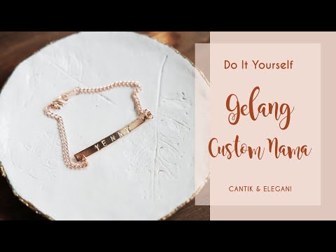 Video: Cara Membuat Perhiasan Dari Rantai Sendiri