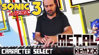 Sonic 3 & Knuckles METAL Remix, Character Select