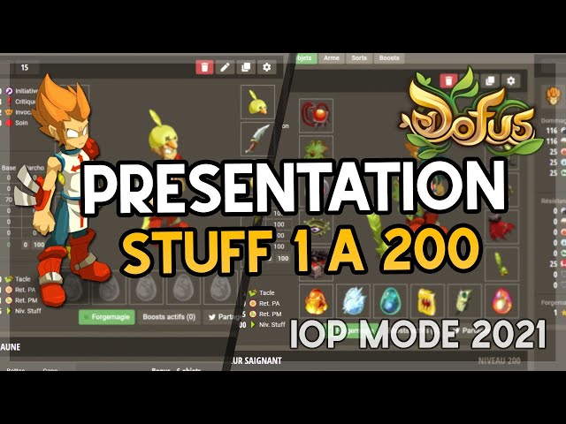 Compte Dofus Iop 200 Serveur Brial Vierge Sans Stuff Succès