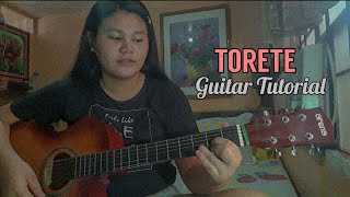 Torete Guitar Tutorial || Easy Chords || Strumming chords